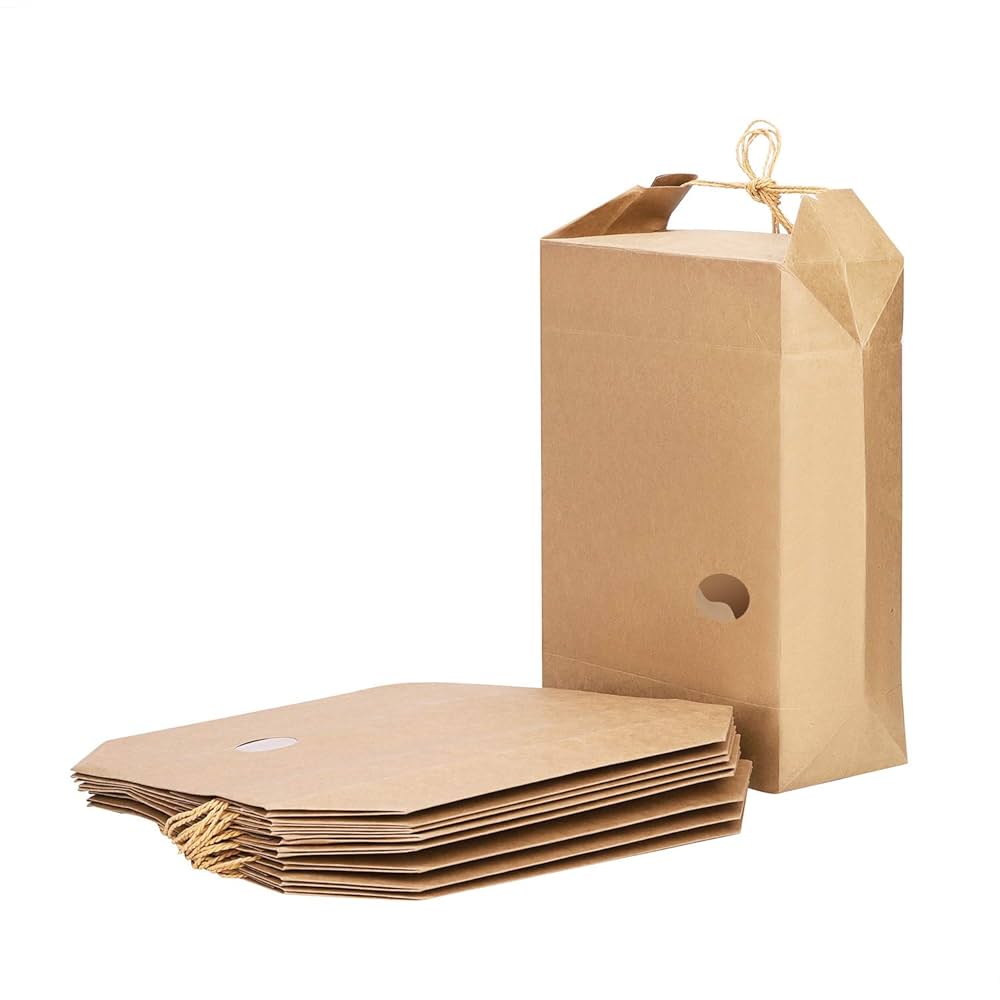 新品✻5㎏用米袋　わら模様　高級和紙　窓付✻190枚 米袋のマルタカ】わら模様高級和紙 窓付 - 製品・サービス｜株式